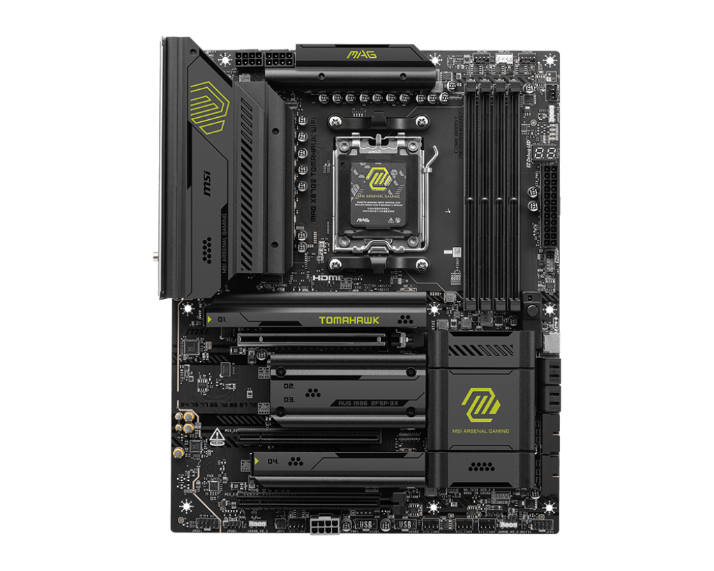 MSI Mag X870E Tomahawk WiFi Gaming Motherboard