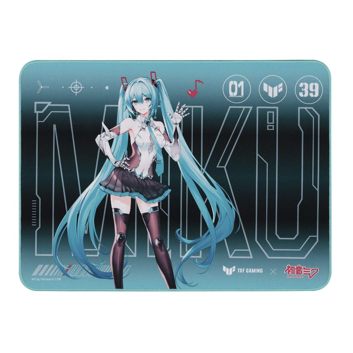mikuページ ASUS NC19 TUF GAMING P1 HATSUNE MIKU Edition portable gaming mouse