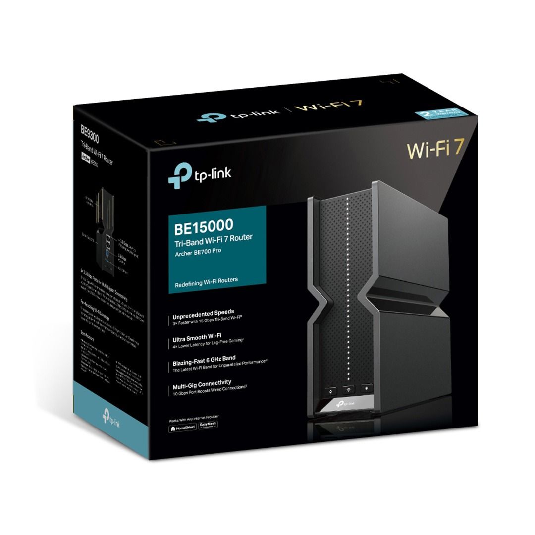 TP-Link BE15000 Wi-Fi 7 ルーター TP-Link BE15000 Tri-Band Wi-Fi 7 Router Blazing-Fast 15 Gbps Tri