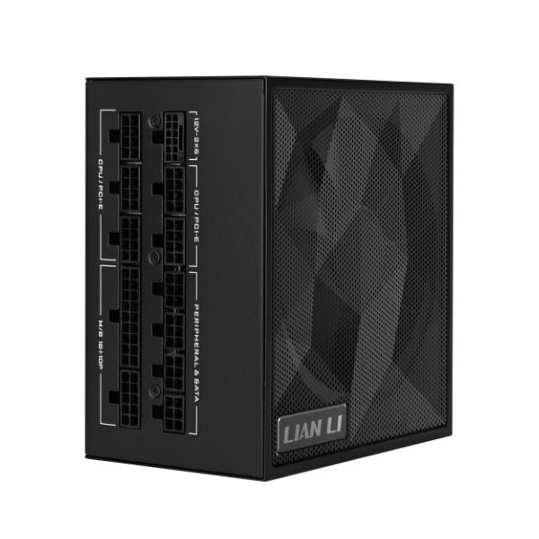 Lian Li SX 1000W Full Modular ATX Power Supply Black with 12V-2x6