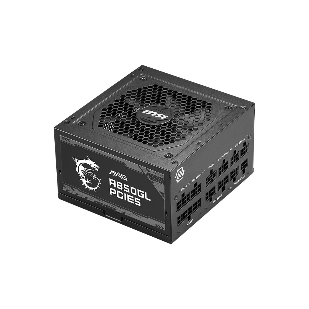 MSI 850W 電源 ATX3.0 PCIE5 80PLUS GOLD Amazon.com: MSI MAG A850GL PCIE 5 & ATX 3.0 Gaming Power Supply