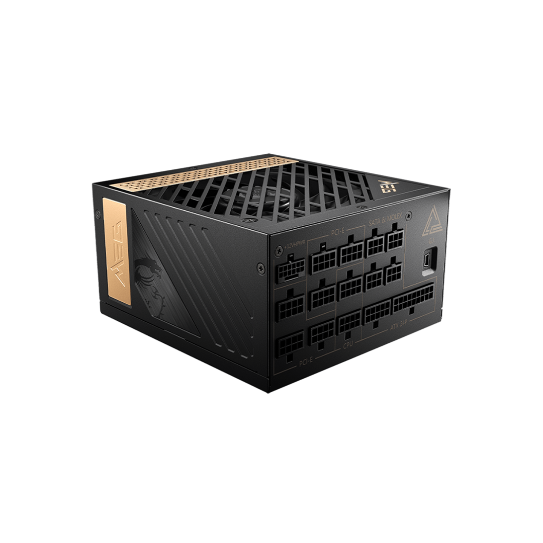 MSI MEG Ai1300P PCIE5 1300W ATX 3.0 Power Supply 80 PLUS Platinum