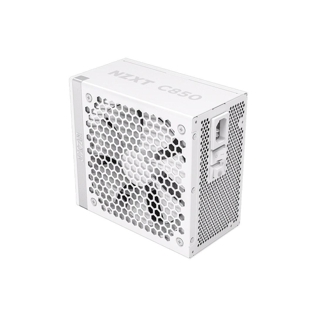 NZXT C850 Gold 850W White Fully Modular ATX 3.1 Power Supply 80