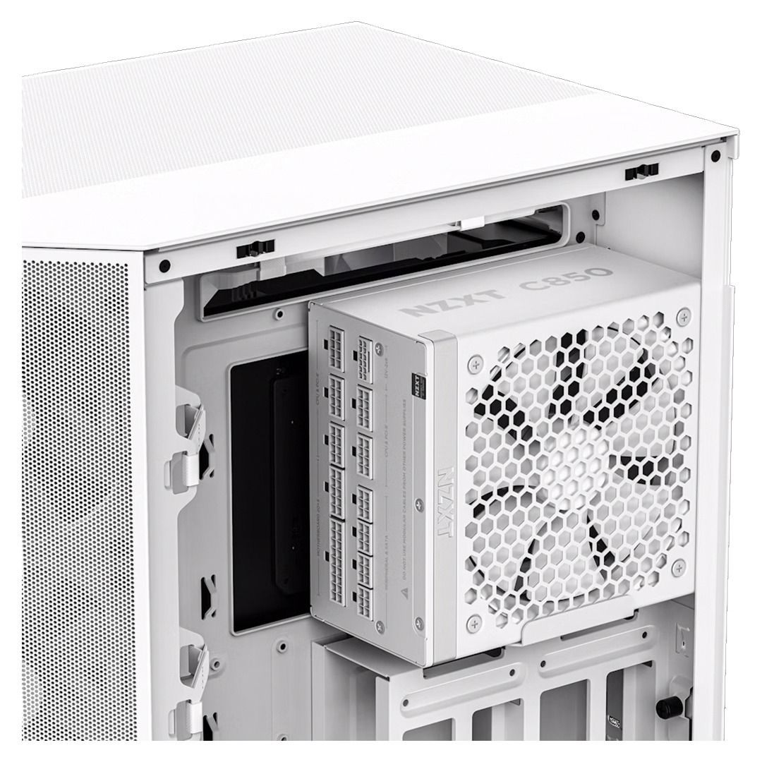 NZXT C850 Gold 850W White Fully Modular ATX 3.1 Power Supply 80