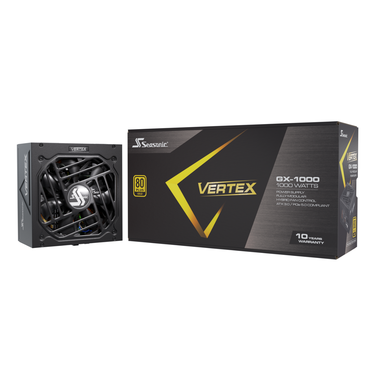 Seasonic VERTEX GX-1000 ATX 3.0 1000W Power Supply 80 PLUS Gold