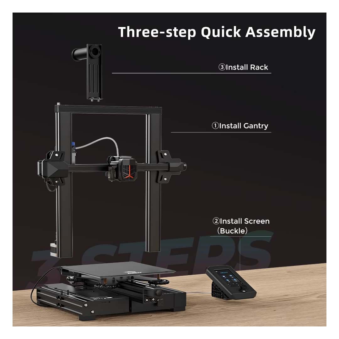 すぐ使えるCreality Ender ビルドサイズ 220*220*250mm DIY 220*220*250mm Print Size Creality Ender-3 3D Metal Printer