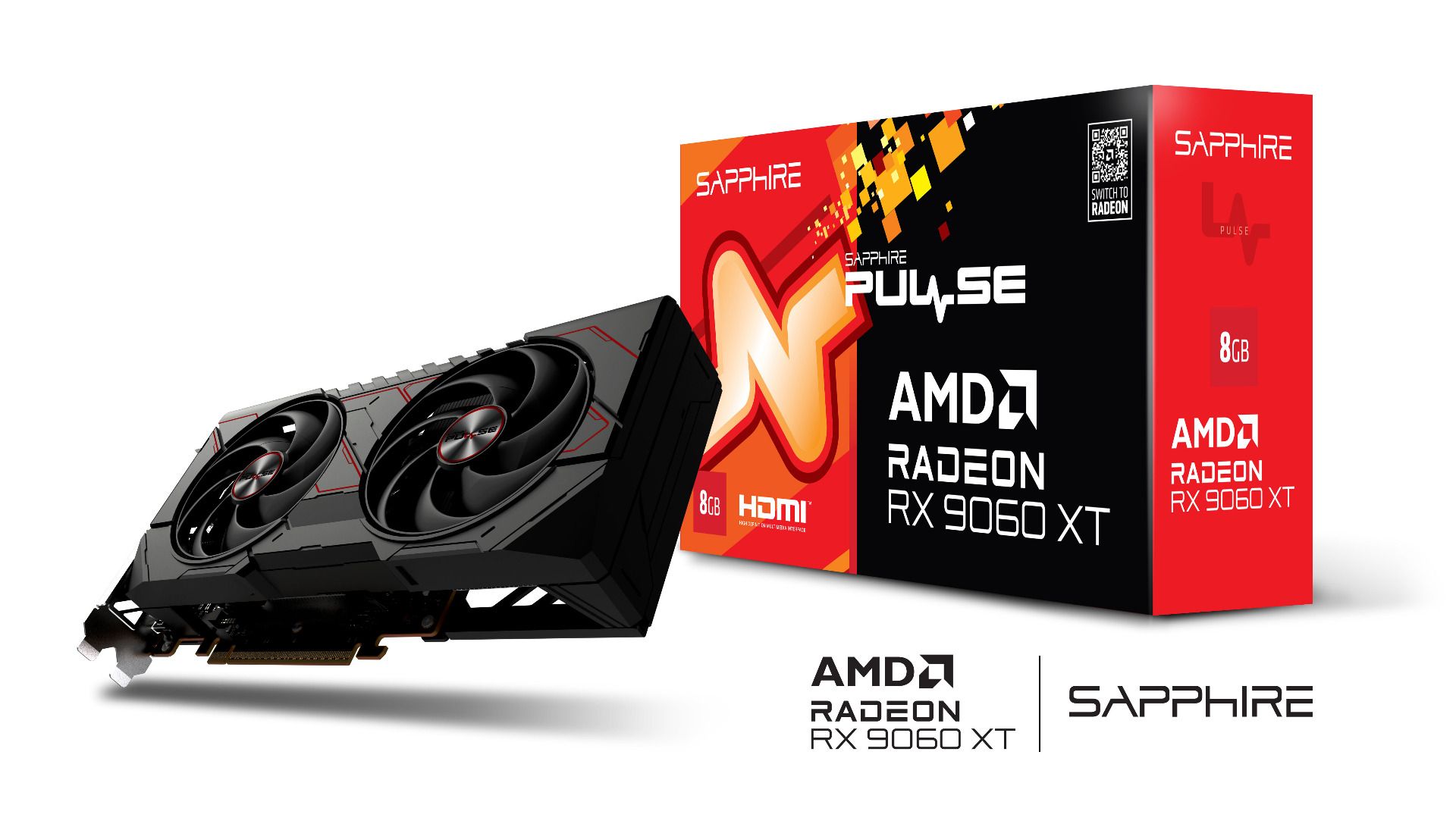 Sapphire Pulse AMD Radeon RX 9060 XT Graphics Card - Thumbnail 4