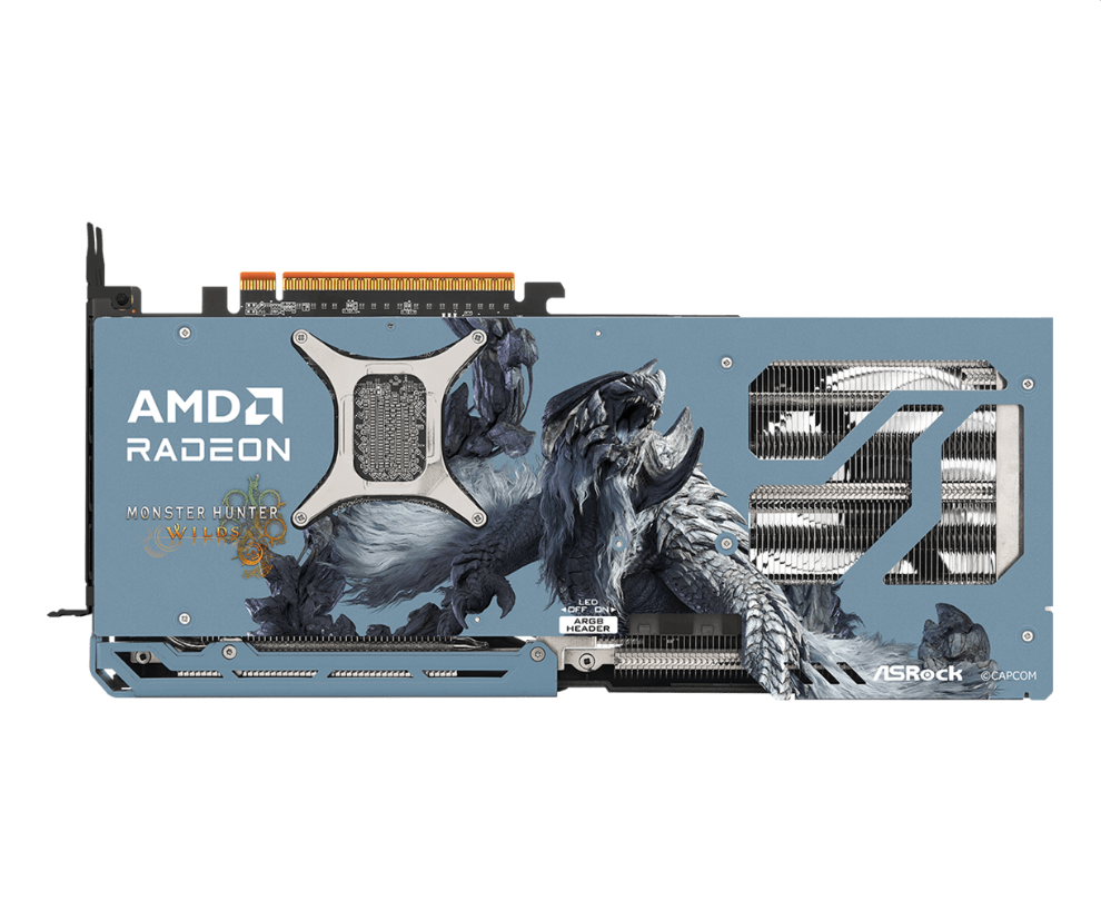 ASRock RX9070XT MH 16G AMD Radeon RX 9070 XT Monster Hunter Wilds
