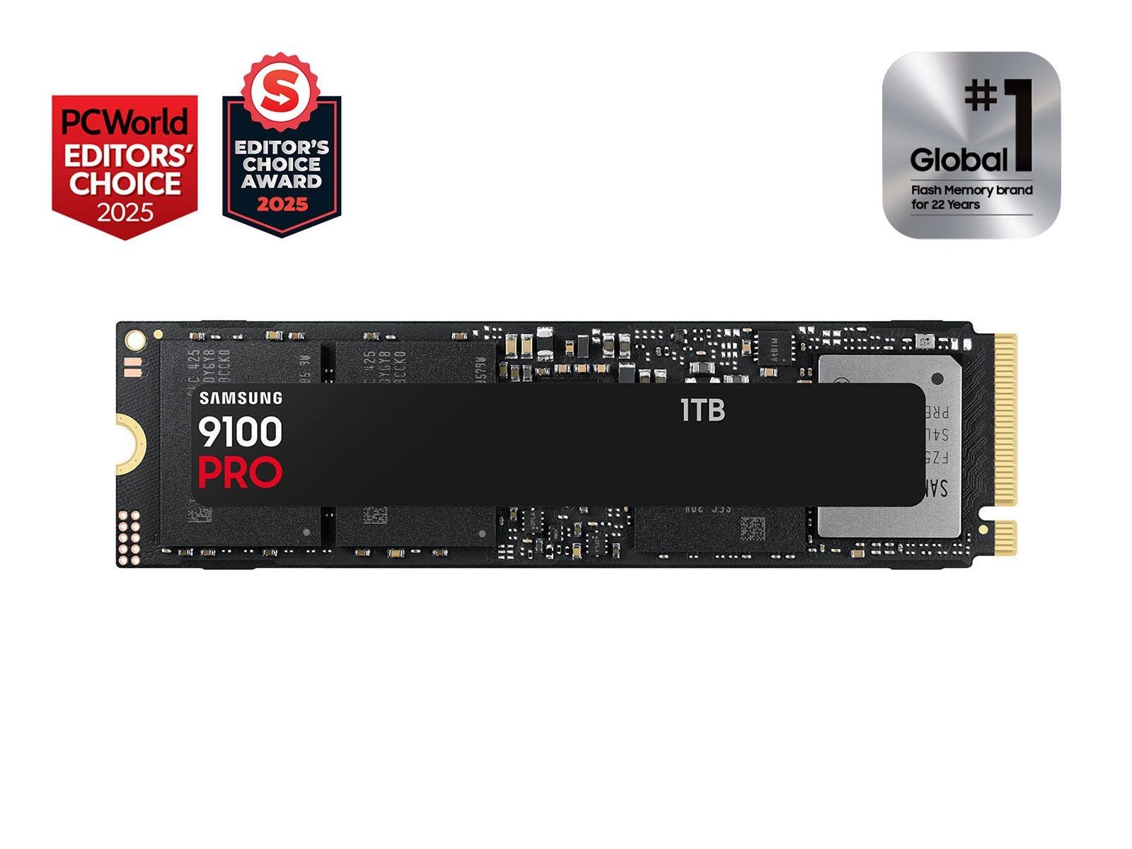 【動作確認済み】SAMSUNG製 1TB NVMe SSD (Gen4×4) Samsung MZ-VAP1T0B/AM 9100 PRO 1TB NVMe Solid State Drive PCIe 5x4