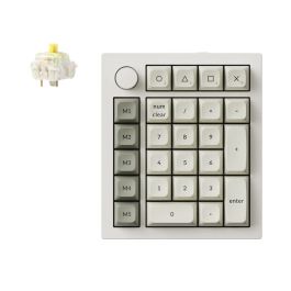 キーボード Keychron Q0Max Keychron Q0M-P4 Q0 Max QMK Custom Number Pad FullyAssembled Knob