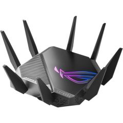 Asus GT-AXE11000 ROG Rapture Ethernet Wireless Router Wi-Fi 6 IEEE 802.11ax 2.4GHz/5GHz 8x Antenna (8x External) Tri-Band