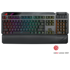 ASUS MA02 ROG CLAYMORE II/RD/US MA02 ROG Claymore II Gaming Keyboard 2.4GHz Wireless ROG RX Red Switches Detachable Numpad