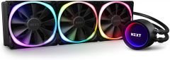 NZXT RL-KRX73-R1 Kraken X73 RGB 360mm All-In-OneRGB Liquid CPU Cooler Rotating Infinity Mirror Design 3x Aer RGB V2 120mm Fans