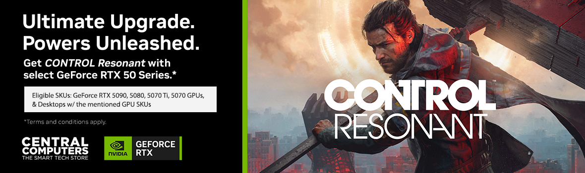 NVIDIA RTX 50 - CONTROL Resonant Game Bundle