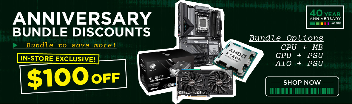 Central Computers 40th Anniversary PC Component Bundle