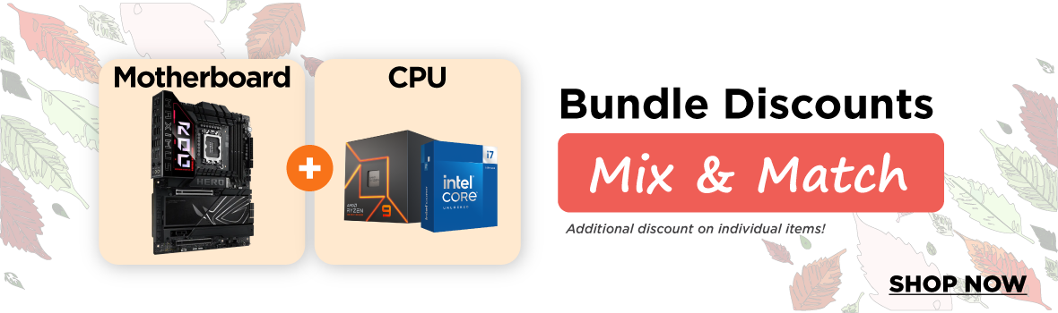 CPU + Motherboard Bundles (November)