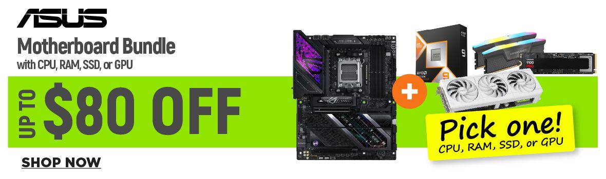 October ASUS motherboard bundle