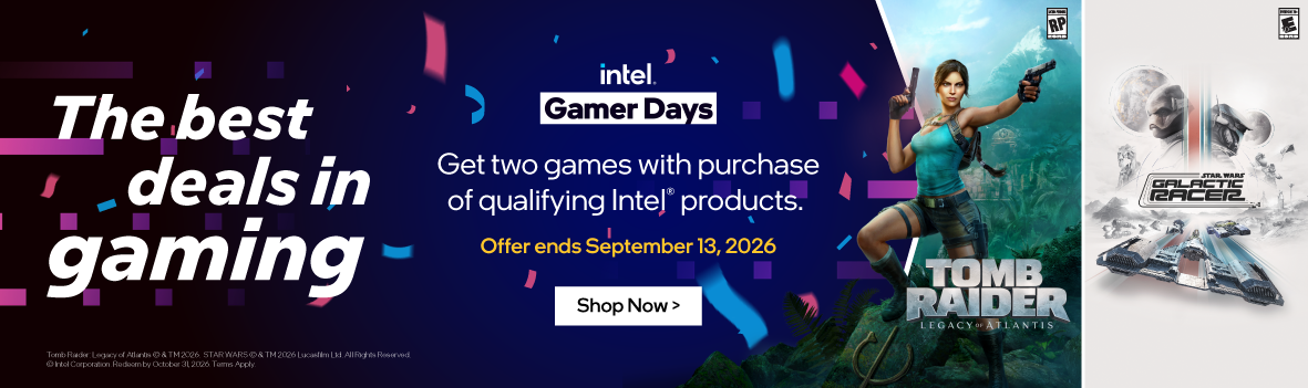 Intel Gamer Days 2026 Free Game Bundle