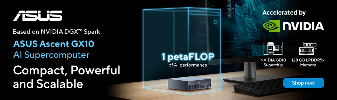ASUS Ascent GX10 AI Supercomputer