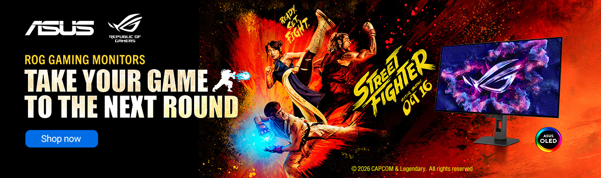 ASUS ROG and Street Fighter Movie Promo
