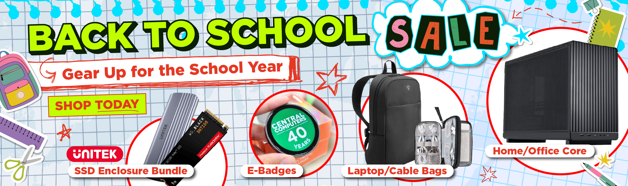 Back to School sale