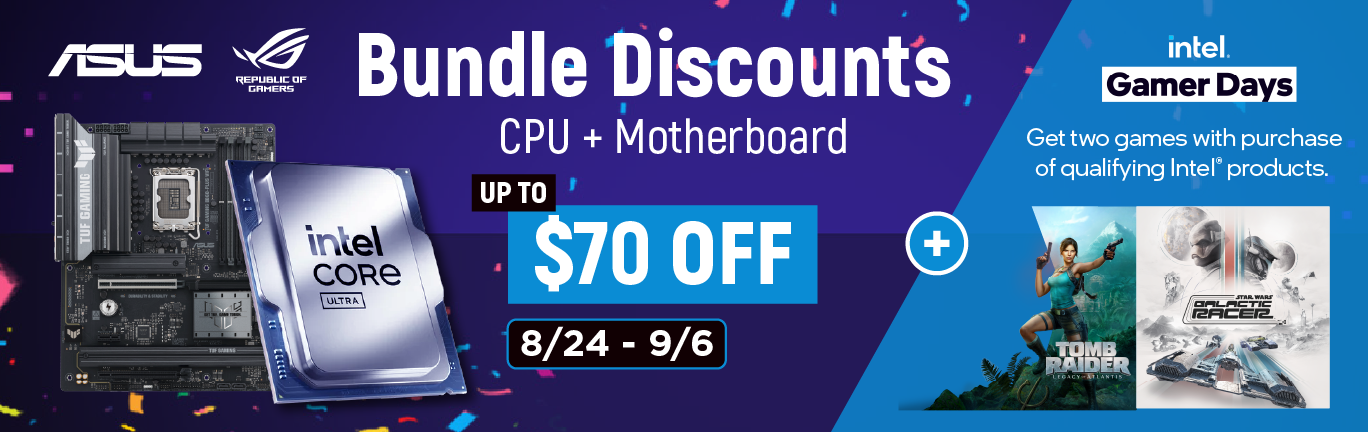 ASUS IGD CPU and Motherboard Bundle 