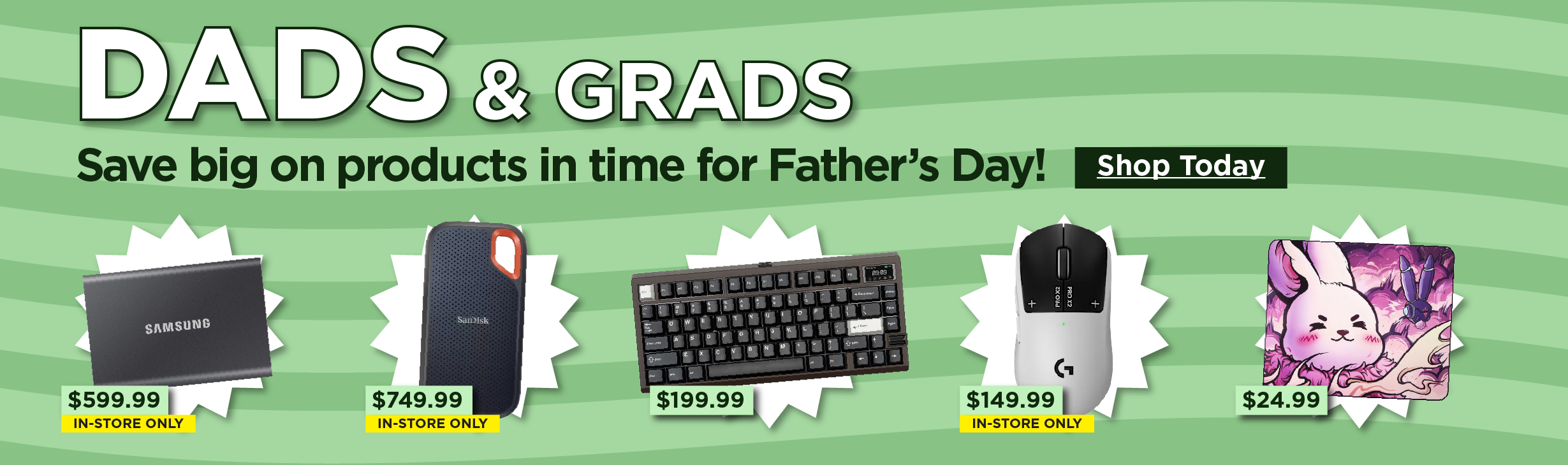 Central Computers Dads and Grads Deals 2026
