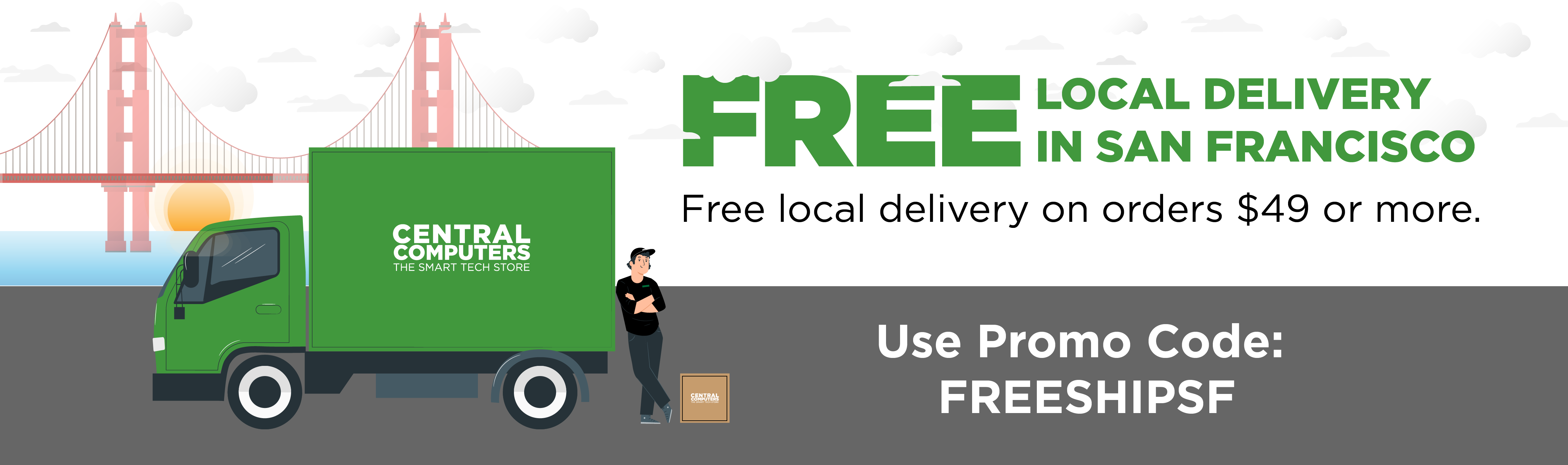 Free Local Delivery in San Francisco