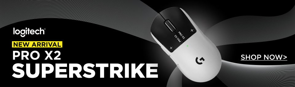 Logitech Pro X2 Superstrike at Central Computers