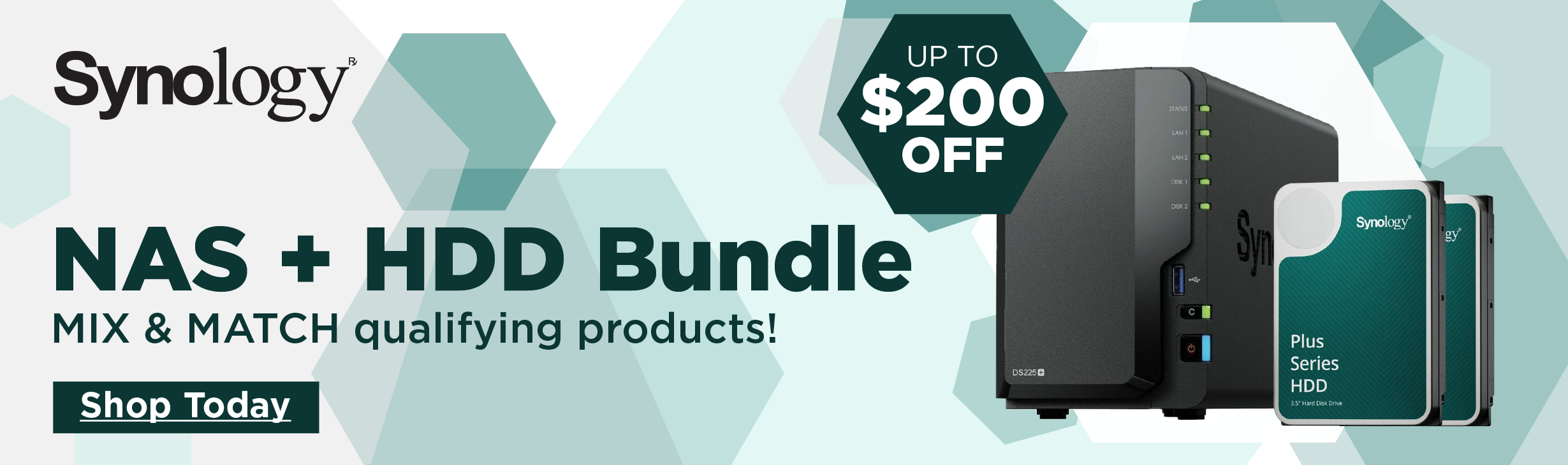Synology NAS + HDD Bundle June 2026