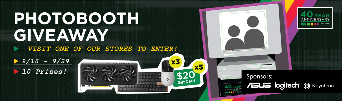 40th Anniversary: Photobooth Giveaway
