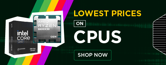 40th Anniversary Intel and AMD CPU Sales