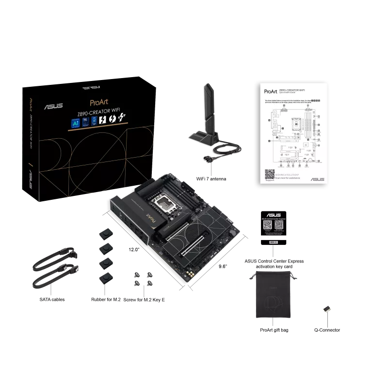 ASUS ProArt Z890-Creator WiFi Package Contents