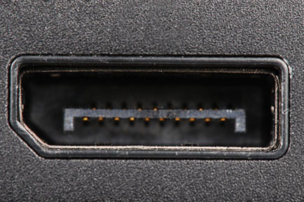 DisplayPort port view