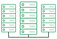 office and datacenter icon