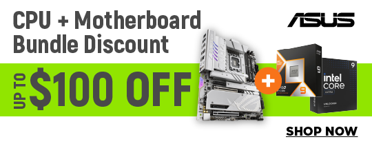 CPU+ASUS Motherboard Bundle Sale May 2026