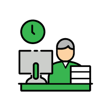 Home and office icons