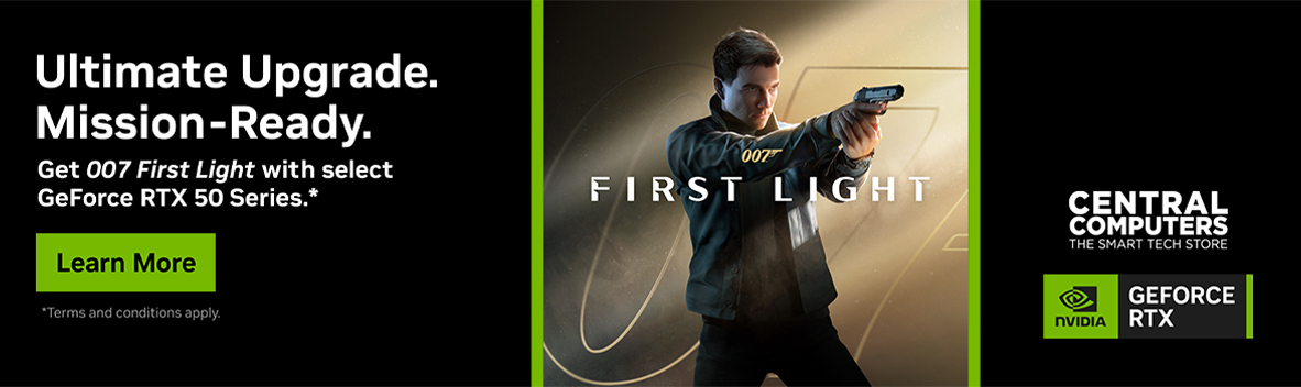 NVIDIA GeForce RTX 50 Series and 007 First Light Game Bundle