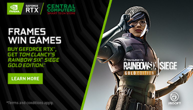 Buy GeForce RTX 20 videocards, get Rainbow Six Siege Gold Edition