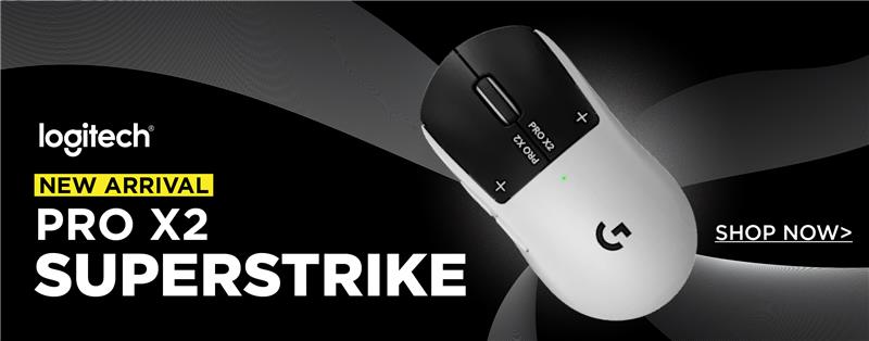 New Arrival: Logitech Pro X2 Superstrike at Central Computers