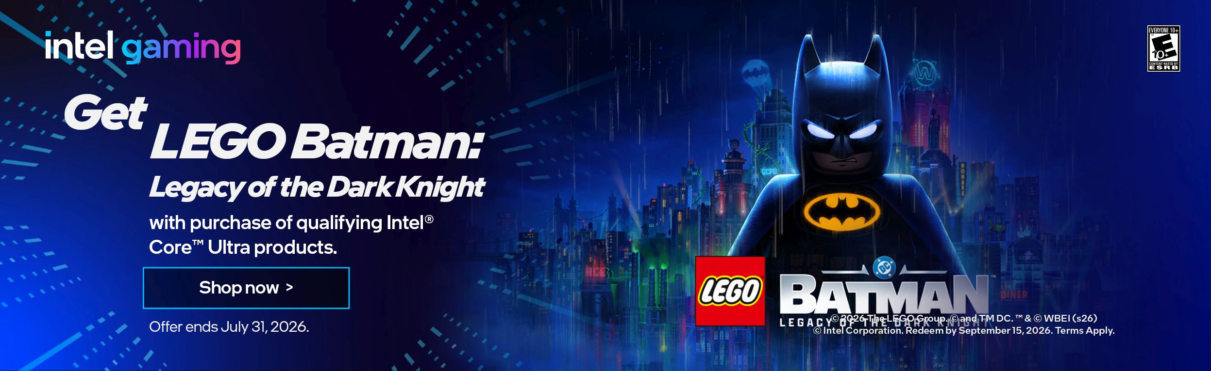 Intel Bundle Lego Batman